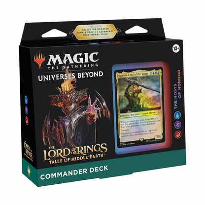 The Lord of the Rings: Tales of Middle-earth™ Commander Deck: The Hosts Of Mordor (englisch)
