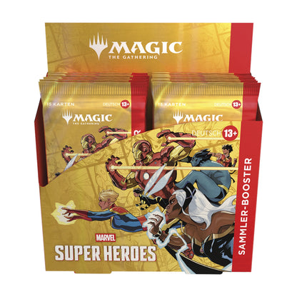 Marvel Super Heroes Sammler Booster Display (deutsch)