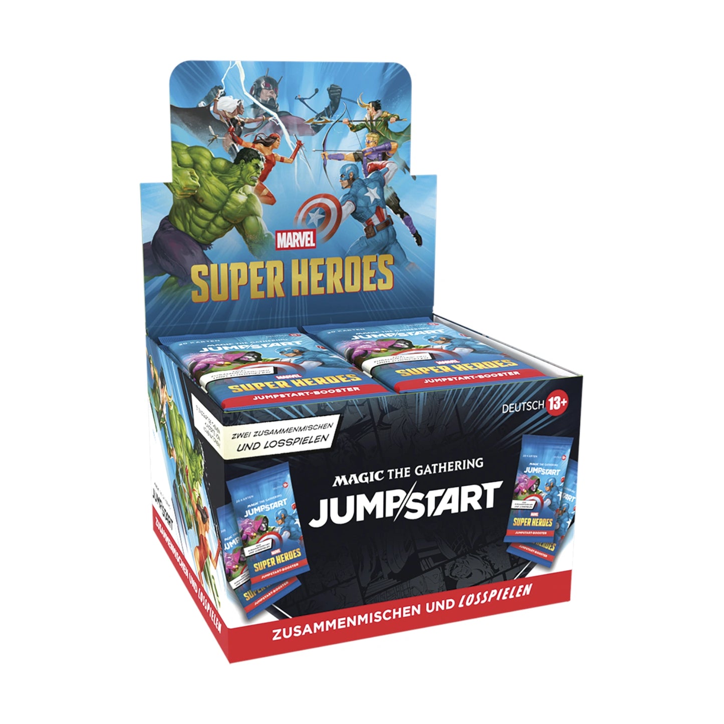 Marvel Super Heroes Jumpstart Booster Display (deutsch)