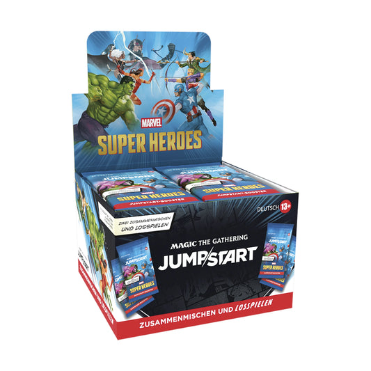 Marvel Super Heroes Jumpstart Booster Display (deutsch)