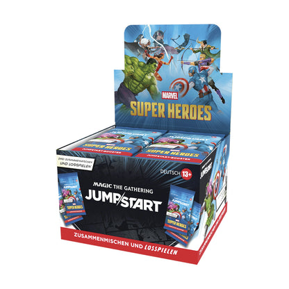 Marvel Super Heroes Jumpstart Booster Display (deutsch)