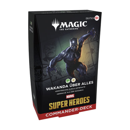 Marvel Super Heroes Commander Deck: Wakanda Über Alles (deutsch)