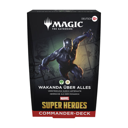 Marvel Super Heroes Commander Deck: Wakanda Über Alles (deutsch)