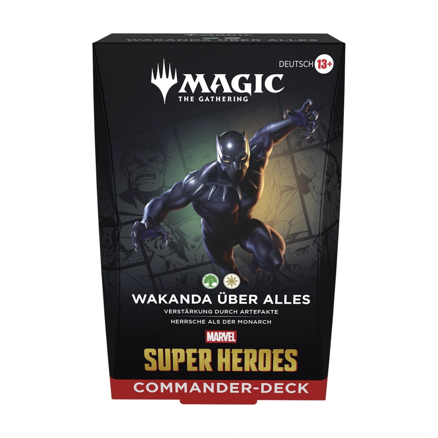 Marvel Super Heroes Commander Deck Set - alle 4 Decks (deutsch)