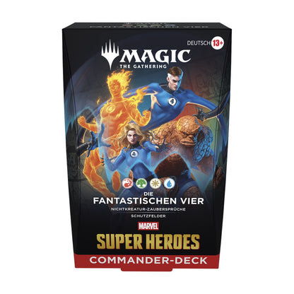 Marvel Super Heroes Commander Deck Set - alle 4 Decks (deutsch)