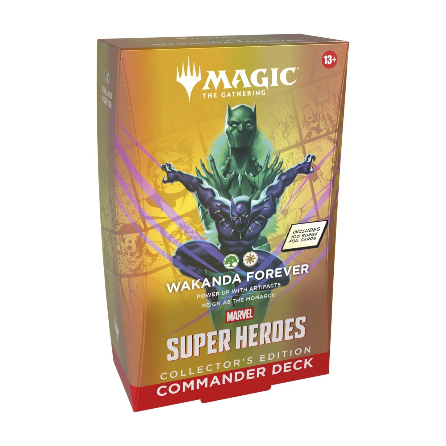 Marvel Super Heroes Collector's Edition Commander Deck: Wakanda Forever (englisch)