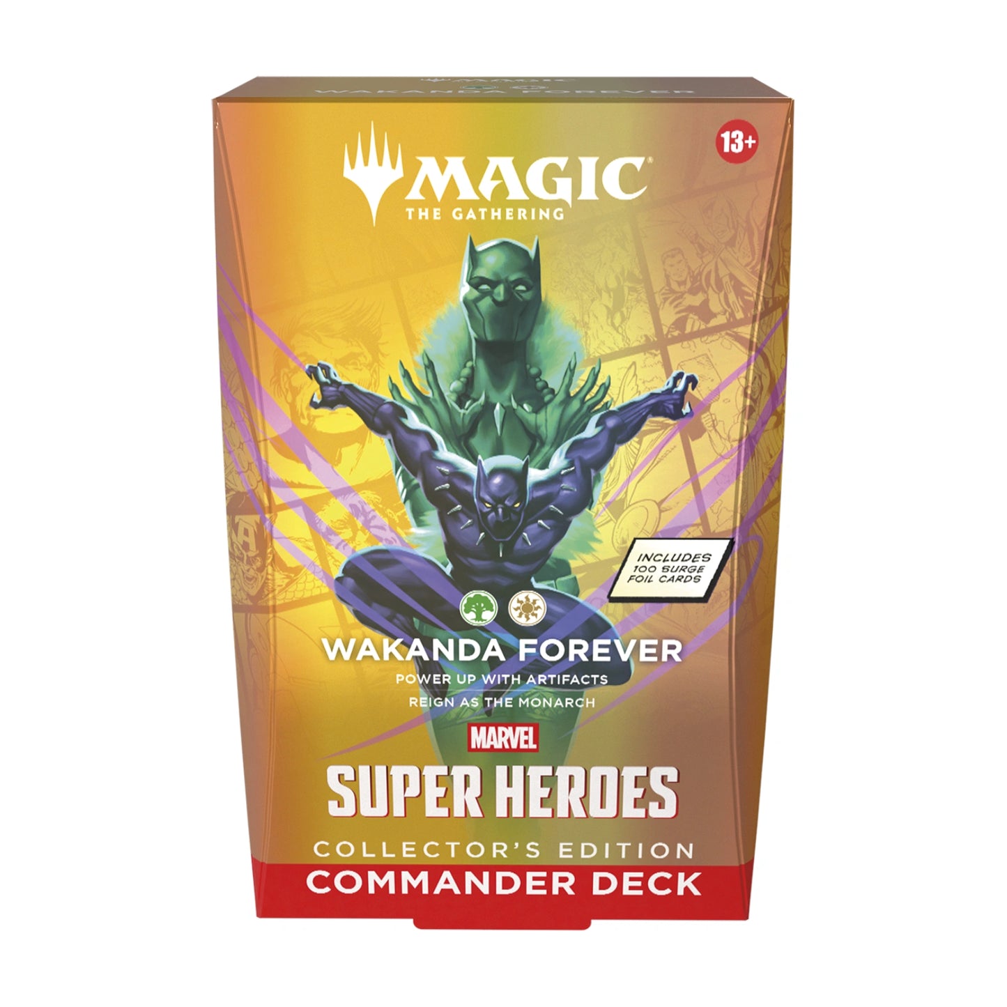 Marvel Super Heroes Collector's Edition Commander Deck Case - all 4 Decks (englisch)