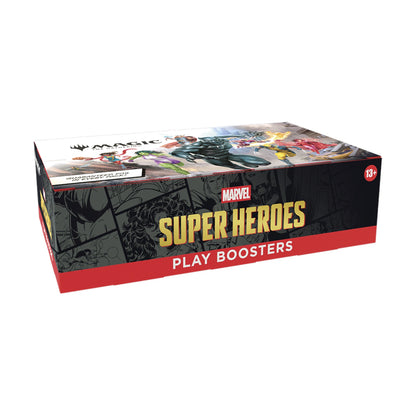 Marvel Super Heroes Play Booster Display (englisch)