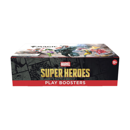Marvel Super Heroes Play Booster Display (englisch)