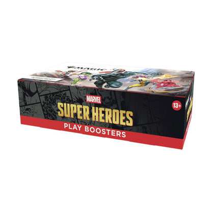 Marvel Super Heroes Play Booster Display (englisch)