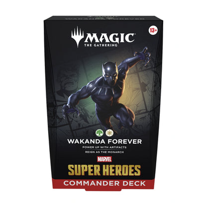 Marvel Super Heroes Commander Deck Case - all 4 Decks (englisch)