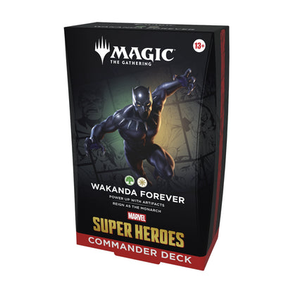 Marvel Super Heroes Commander Deck: Wakanda Forever (englisch)