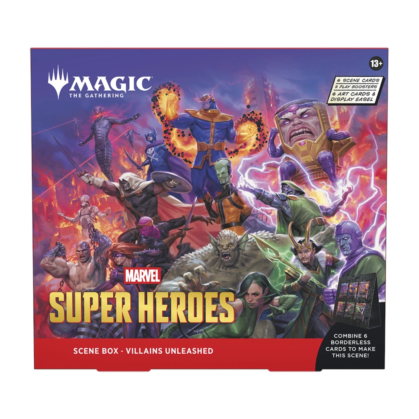 Marvel Super Heroes Scene Box - Villains Unleashed (englisch)