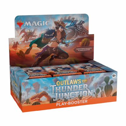 Outlaws of Thunder Junction Play Booster Display (deutsch)