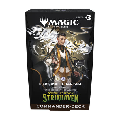 Geheimnisse von Strixhaven Commander Deck: Silberkiel-Charisma (deutsch)