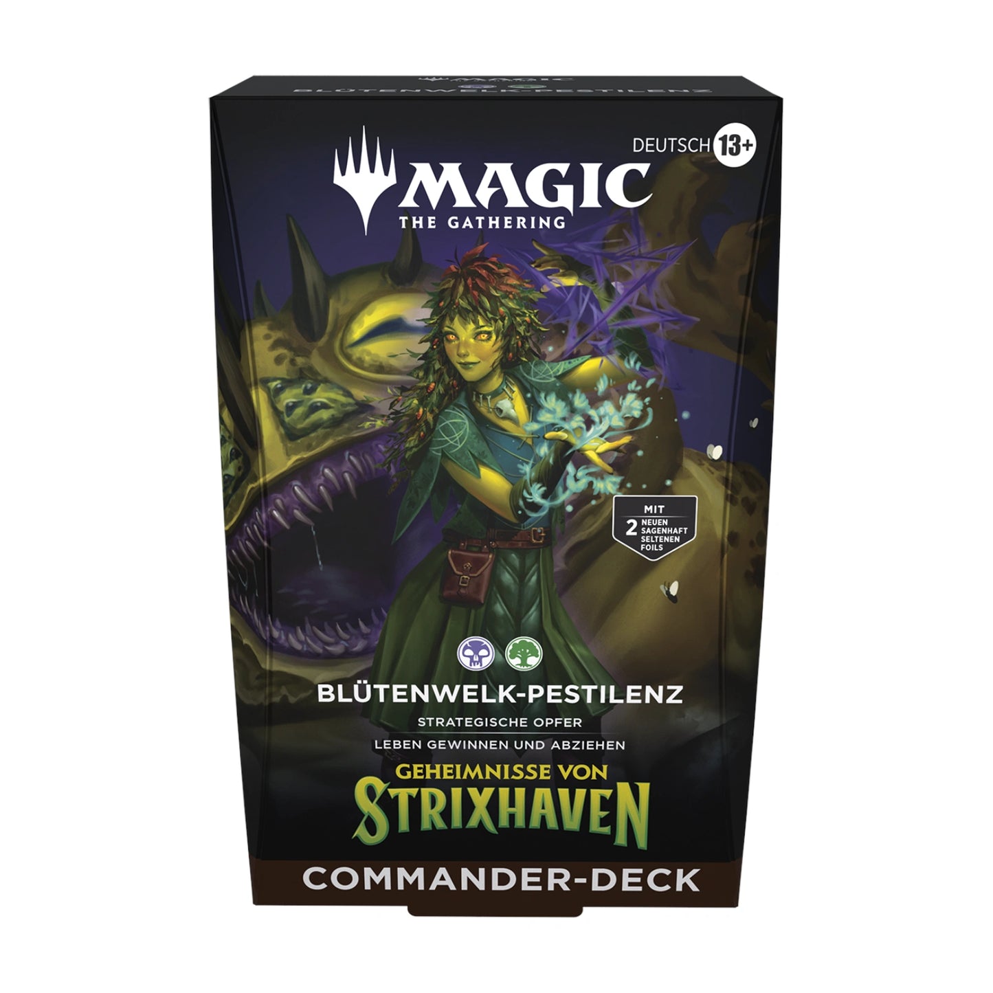 Geheimnisse von Strixhaven Commander Deck: Blütenwelk-Pestilenz (deutsch)