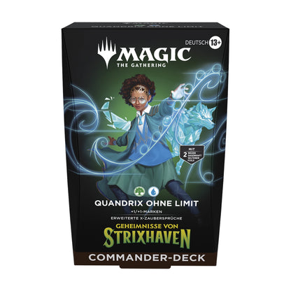 Geheimnisse von Strixhaven Commander Deck: Quandrix Ohne Limit (deutsch)