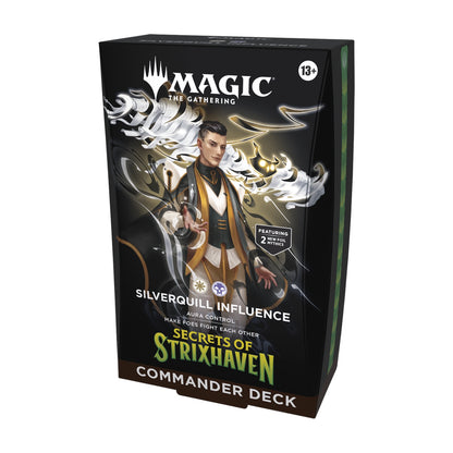 Secrets of Strixhaven Commander Deck: Silverquill Influence (englisch)