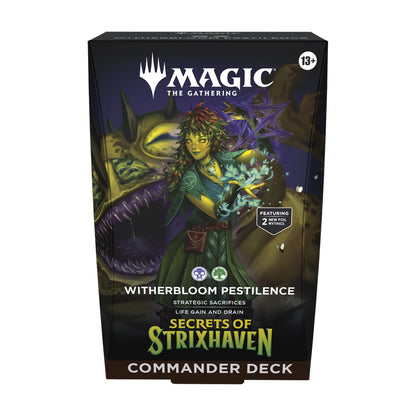 Secrets of Strixhaven Commander Deck: Witherbloom Pestilence (englisch)