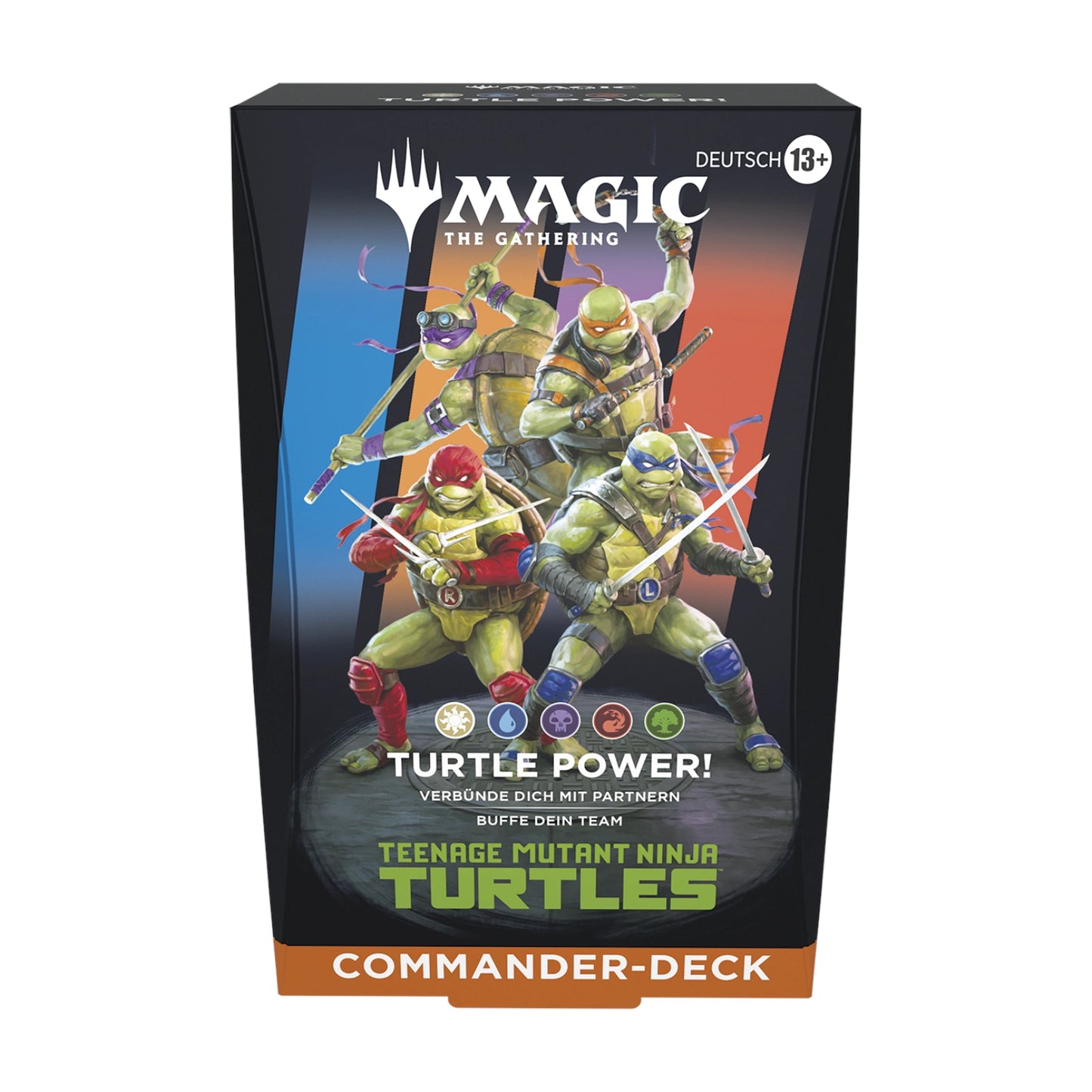 Teenage Mutant Ninja Turtles Commaner Deck: Turtle Power! (deutsch)