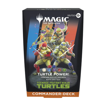 Teenage Mutant Ninja Turtles Commaner Deck: Turtle Power! (deutsch)
