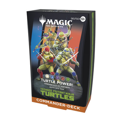 Teenage Mutant Ninja Turtles Commaner Deck: Turtle Power! (deutsch)