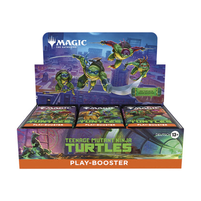 Teenage Mutant Ninja Turtles Play Booster Display (deutsch)