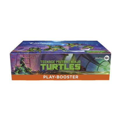 Teenage Mutant Ninja Turtles Play Booster Display (deutsch)