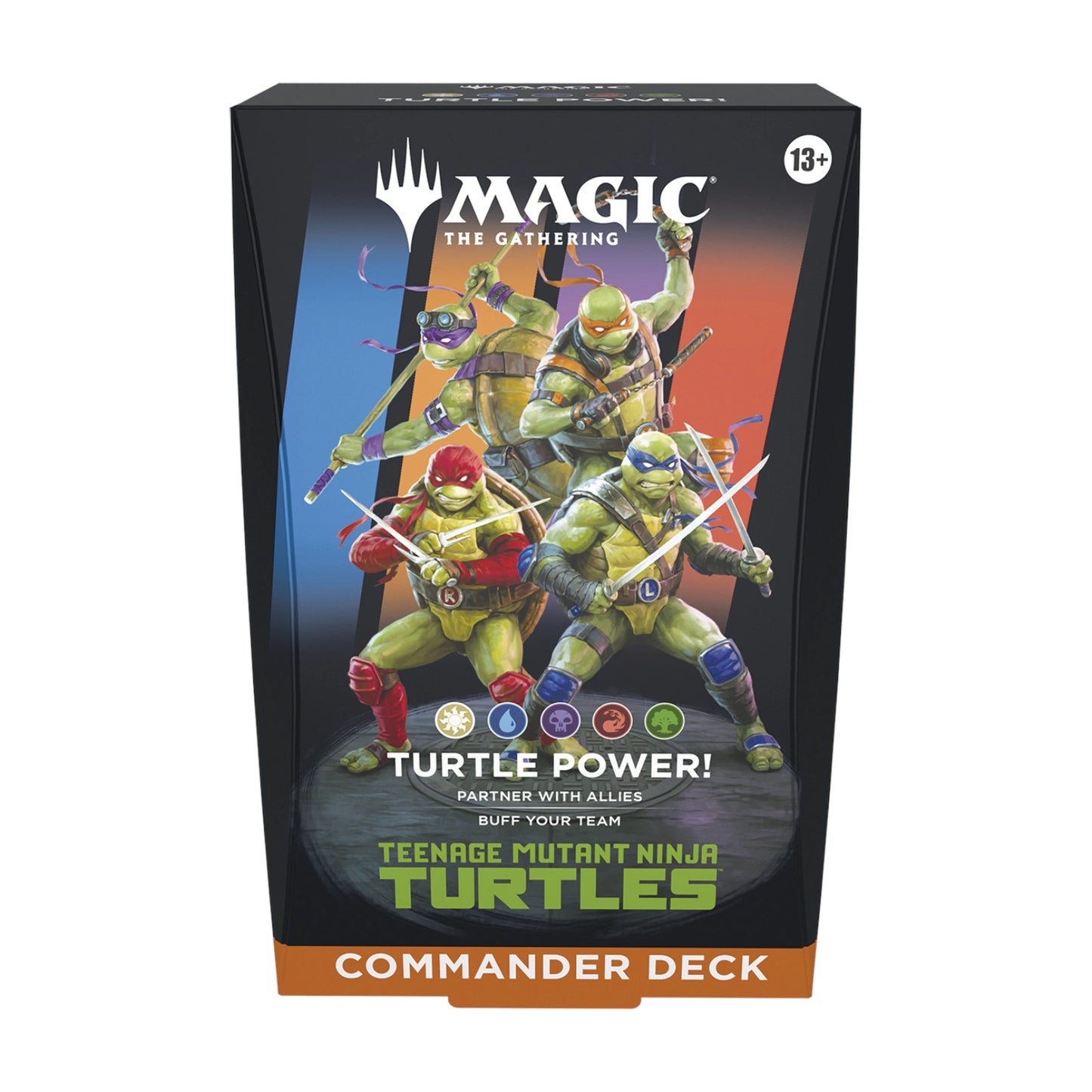 Teenage Mutant Ninja Turtles Commaner Deck: Turtle Power! (englisch)