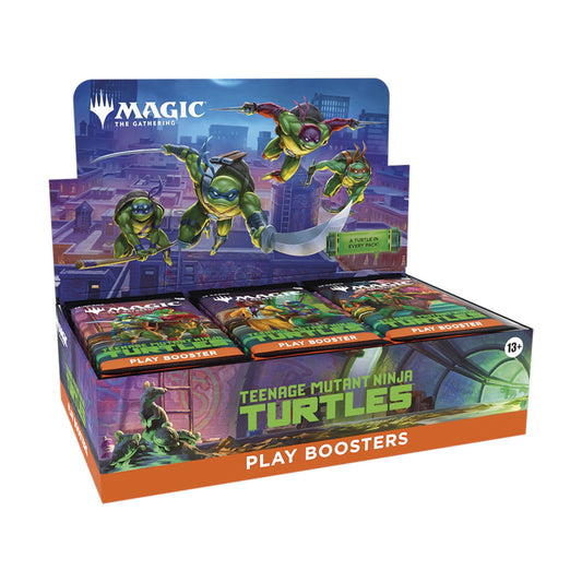Teenage Mutant Ninja Turtles Play Booster Display (englisch)