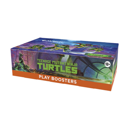 Teenage Mutant Ninja Turtles Play Booster Display (englisch)