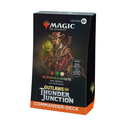 Outlaws of Thunder Junction Commander Deck: Blühende Wüste (deutsch)