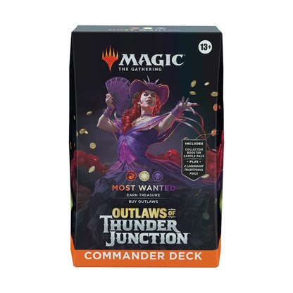 Outlaws of Thunder Junction Commander Deck: Most Wanted (englisch)