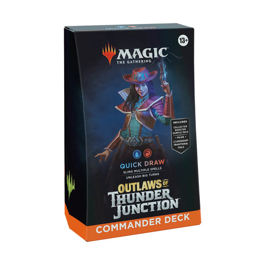 Outlaws of Thunder Junction Commander Deck: Quick Draw (englisch)