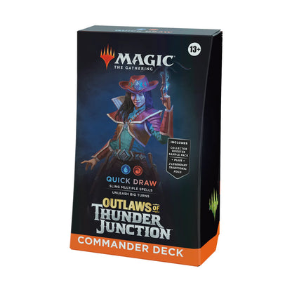 Outlaws of Thunder Junction Commander Deck: Quick Draw (englisch)