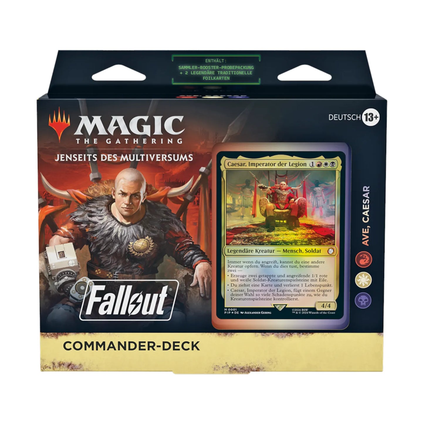 Fallout® Commander Deck: Ave, Caesar (deutsch)