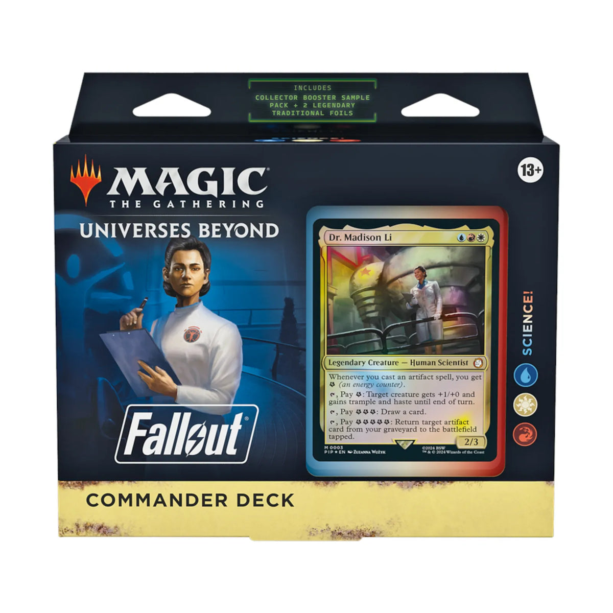 Fall Out Science Fallout® Commander Deck: Science! (englisch) – Card Game Store