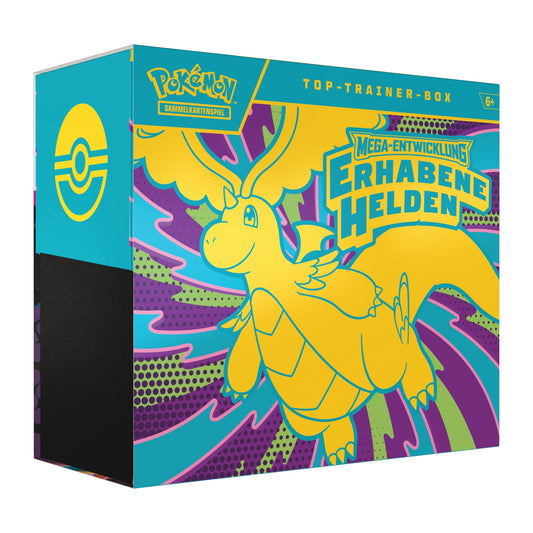 Pokémon Mega-Entwicklung Erhabene Helden Top Trainer Box (deutsch)
