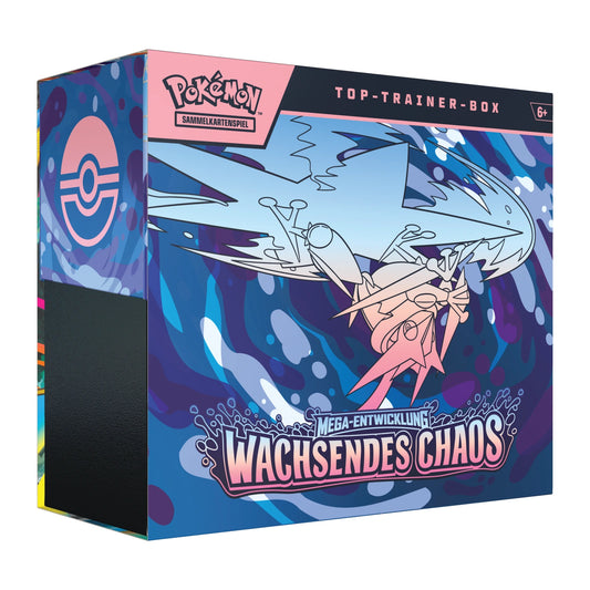 Pokémon Mega-Entwicklung Wachsendes Chaos Top Trainer Box (deutsch)