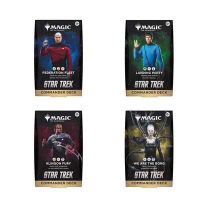 Star Trek™ Commander Deck Case - all 4 Decks (englisch)