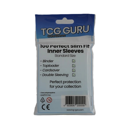 TCG Guru Inner Sleeves (100 Sleeves)