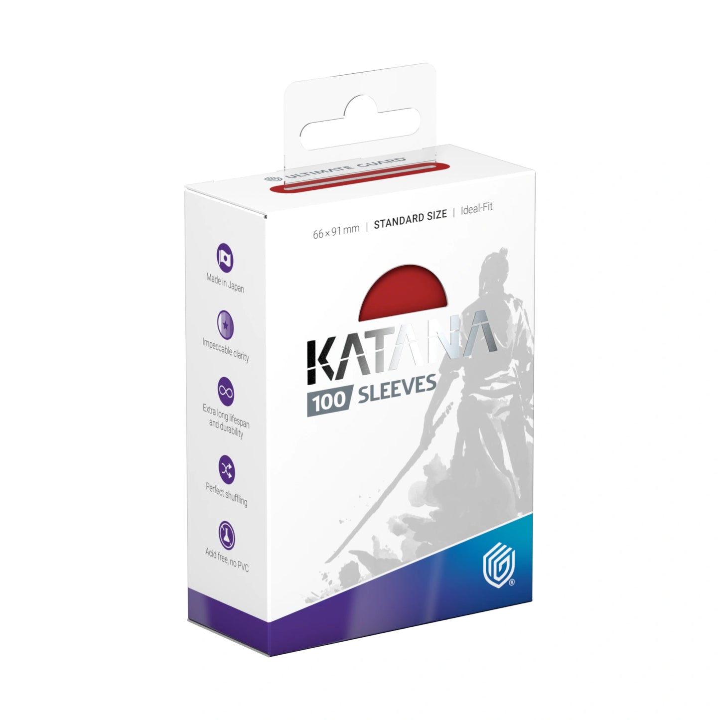 Ultimate Guard Katana Sleeves rising sun (100 Sleeves)