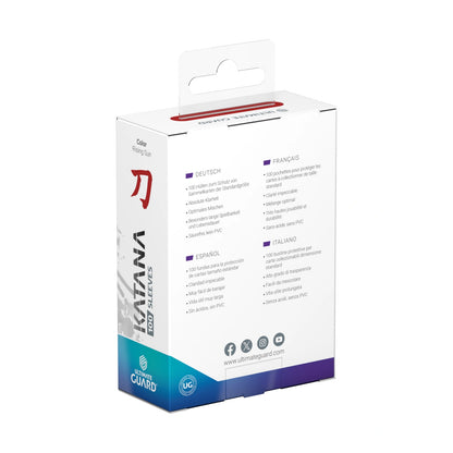 Ultimate Guard Katana Sleeves rising sun (100 Sleeves)