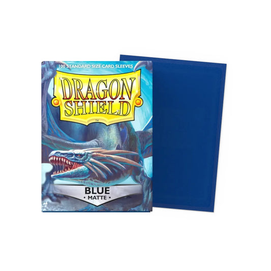 Dragon Shield Blue - 100 Matte Sleeves