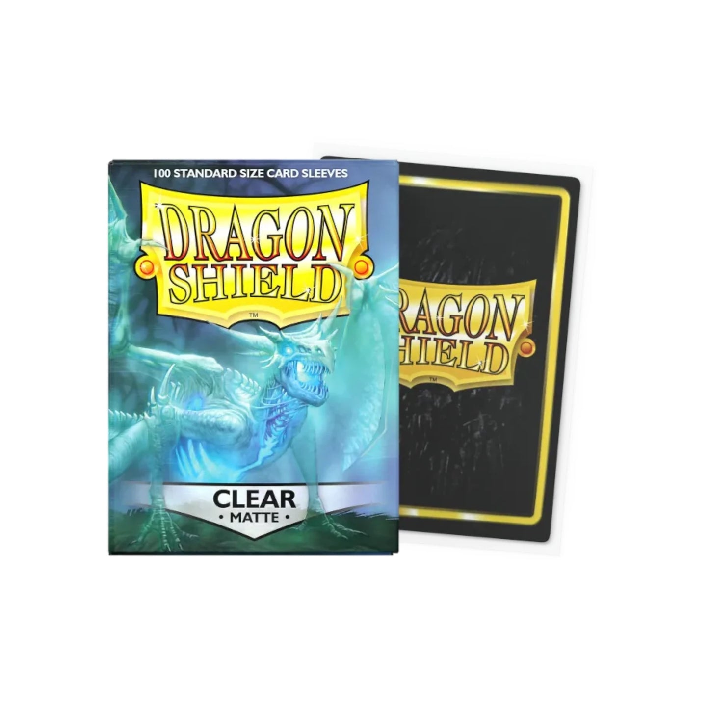 Dragon Shield Clear - 100 Matte Sleeves