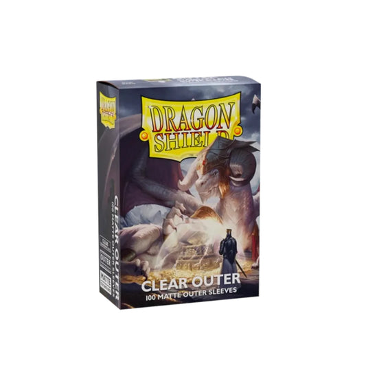 Dragon Shield Clear 100 Matte Outer Sleeves