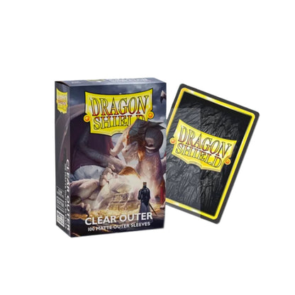 Dragon Shield Clear 100 Matte Outer Sleeves