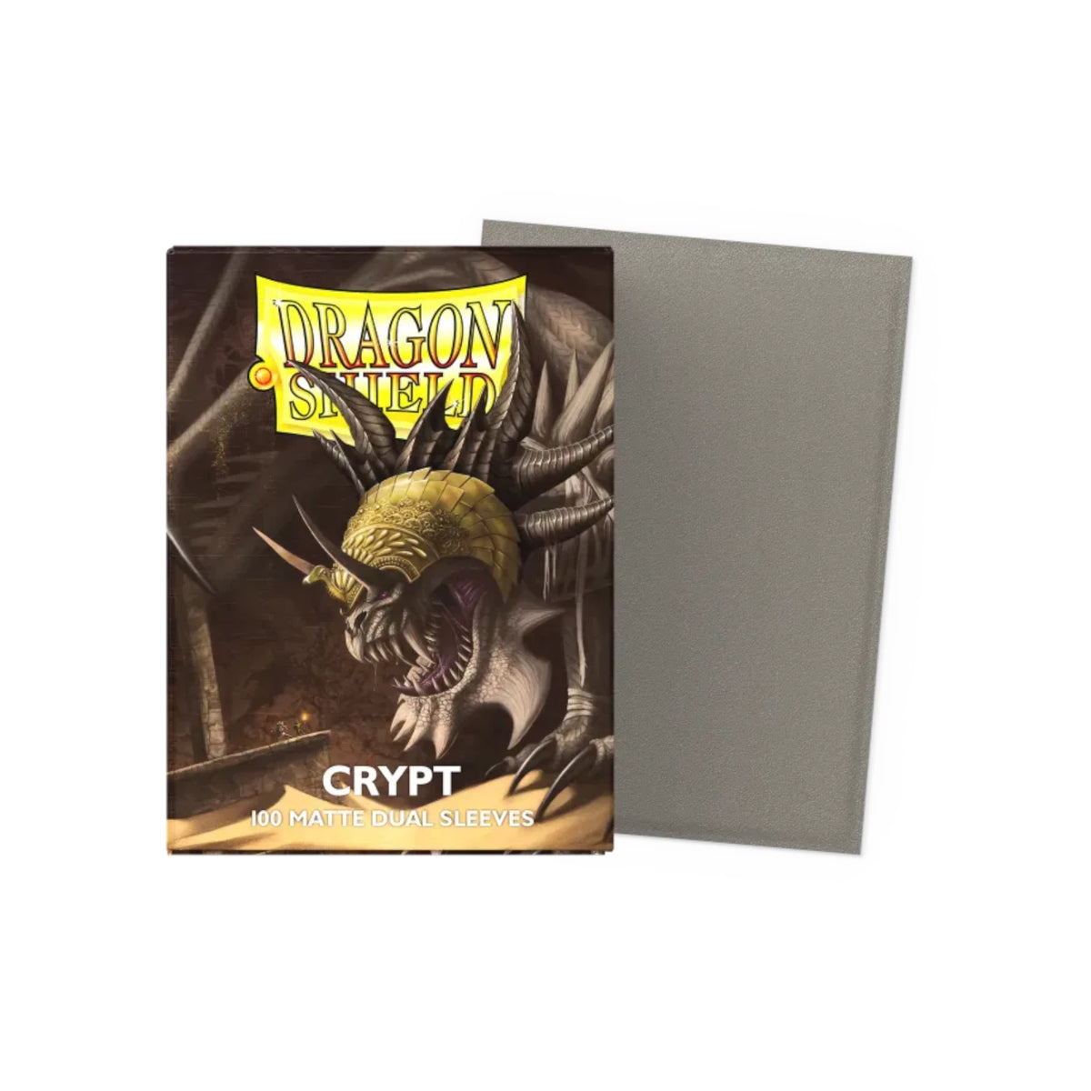 Springfield Crypt Store Dragon Shield Crypt - 100 Matte Dual Sleeves – Card Game Store