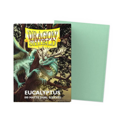Dragon Shield Eucalyptus - 100 Matte Dual Sleeves