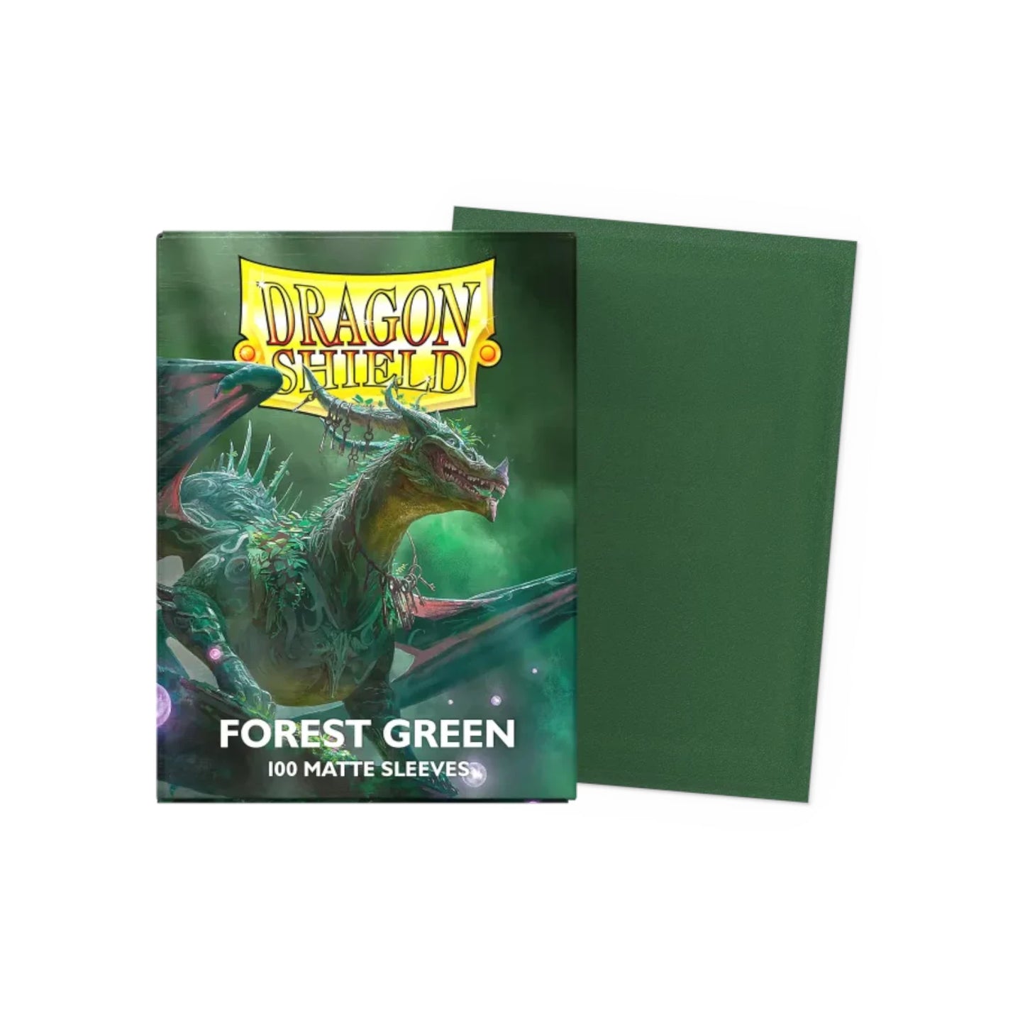 Dragon Shield Forest Green - 100 Matte Sleeves